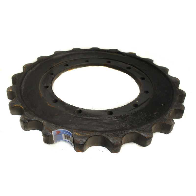 Barbotin de Mini-pelle KOMATSU PC70 RUBBER Serie 6 34101-UP