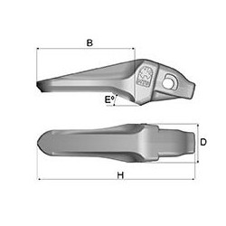 Porte-dent 1MA40FC MTG Starmet