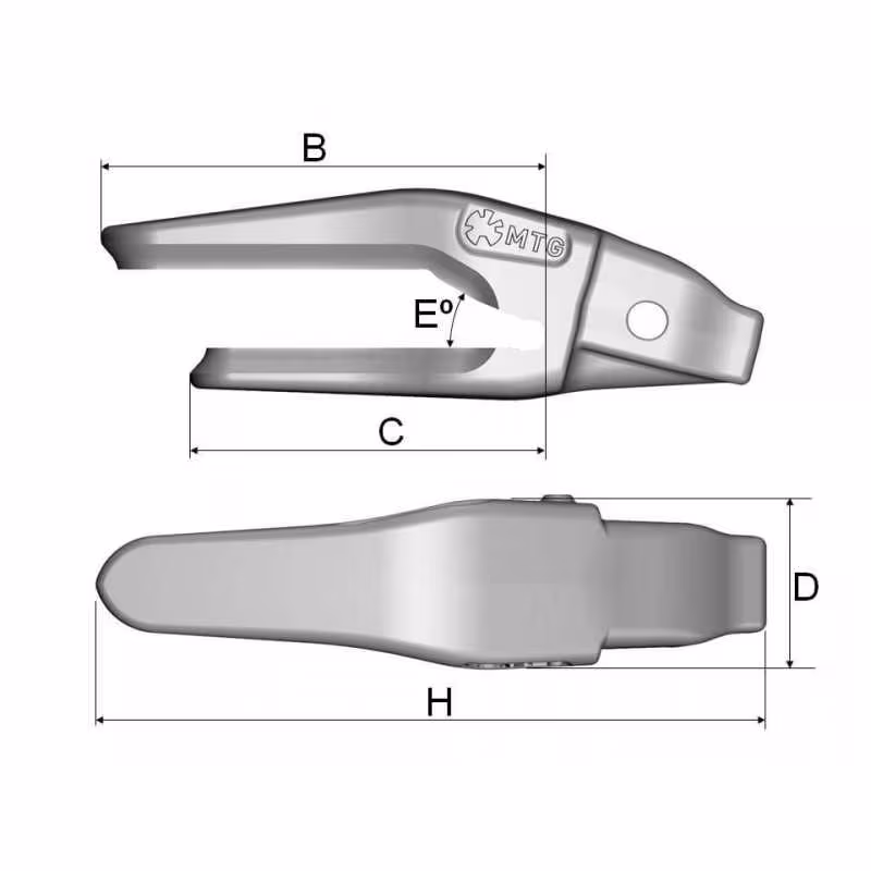 Porte-dent 1MA40WC50 MTG Starmet