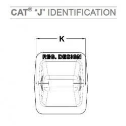 Dent Caterpillar Unik Long Loader 1U3352-LU J350