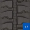 Chenille caoutchouc Camso SD 400X72,5X74V1JEA