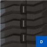 Chenille caoutchouc Camso SD 250X72X48DAP