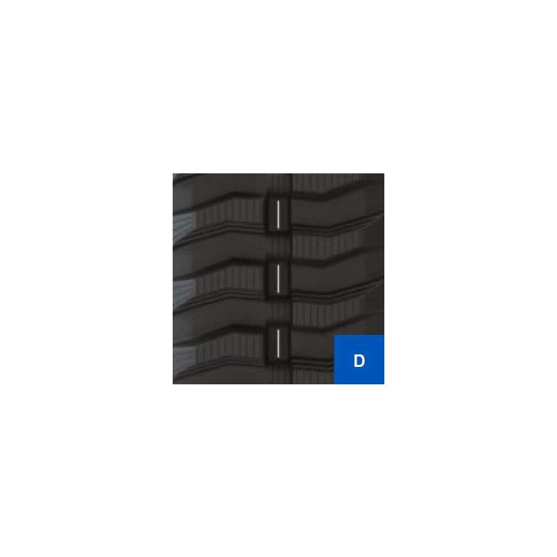 Chenille caoutchouc Camso SD 250X72X52DAP