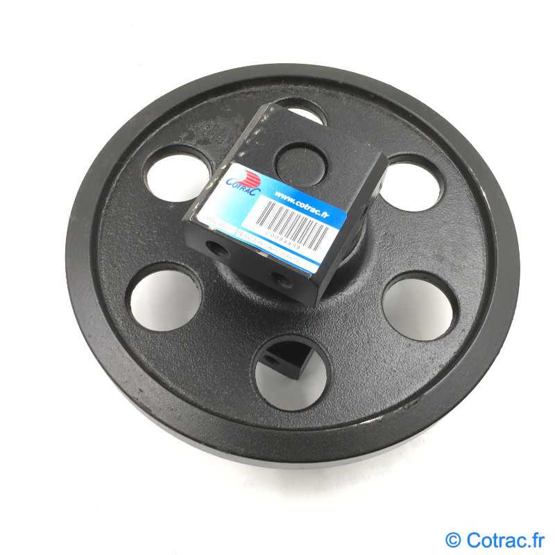 Roue Folle de Mini-pelle KUBOTA KH41 RUBBER FIRSTTYPE