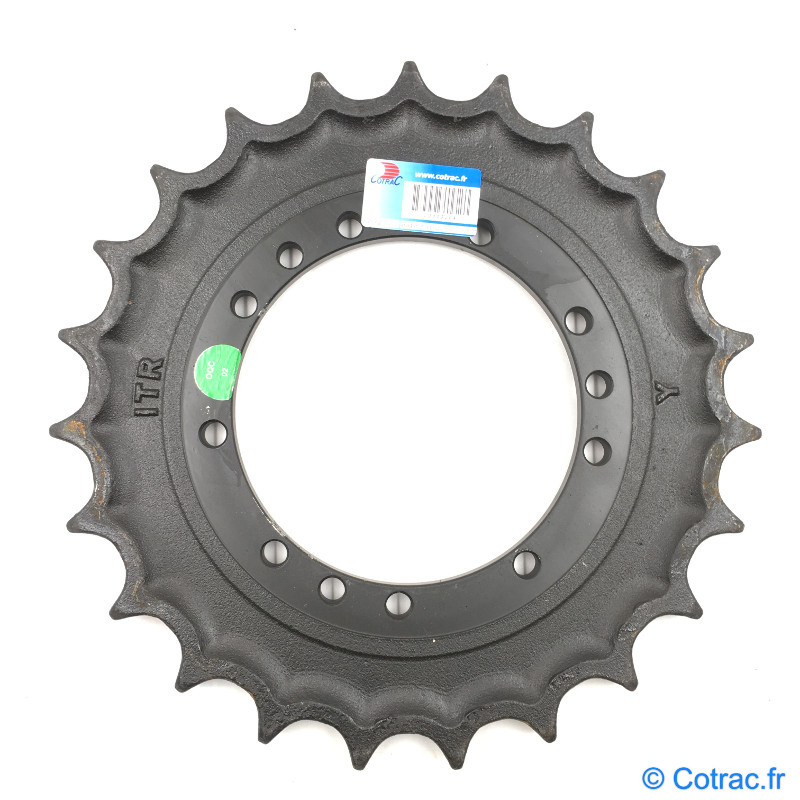 Barbotin de Mini-pelle KOMATSU PC10 STEEL Serie 7 25001-27776