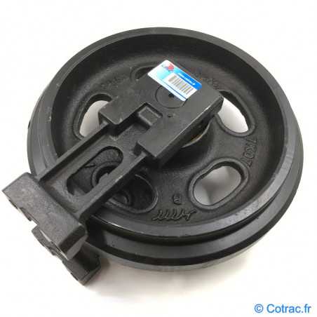 Roue folle de mini-pelle VOLVO ECR48 C RUBBER Roue folle de mini-pelle VOLVO ECR48 C RUBBER