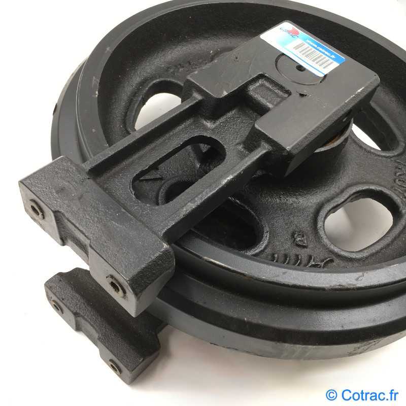 Roue folle de mini-pelle VOLVO EC55 B RUBBER