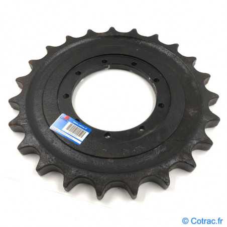Barbotin 23 dents mini pelle Komatsu PC20MR2 PC20MRC PC20UU3 Barbotin 23 dents mini pelle Komatsu PC20MR2 PC20MRC PC20UU3