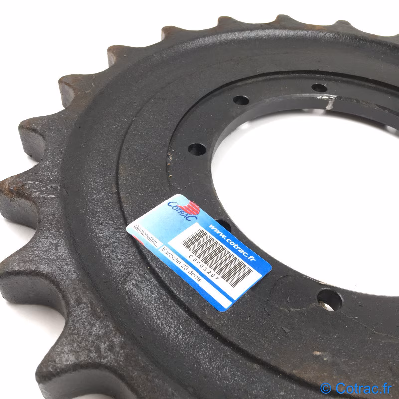Barbotin de Mini-pelle KOMATSU PC20 MR Serie 2 15001-UP