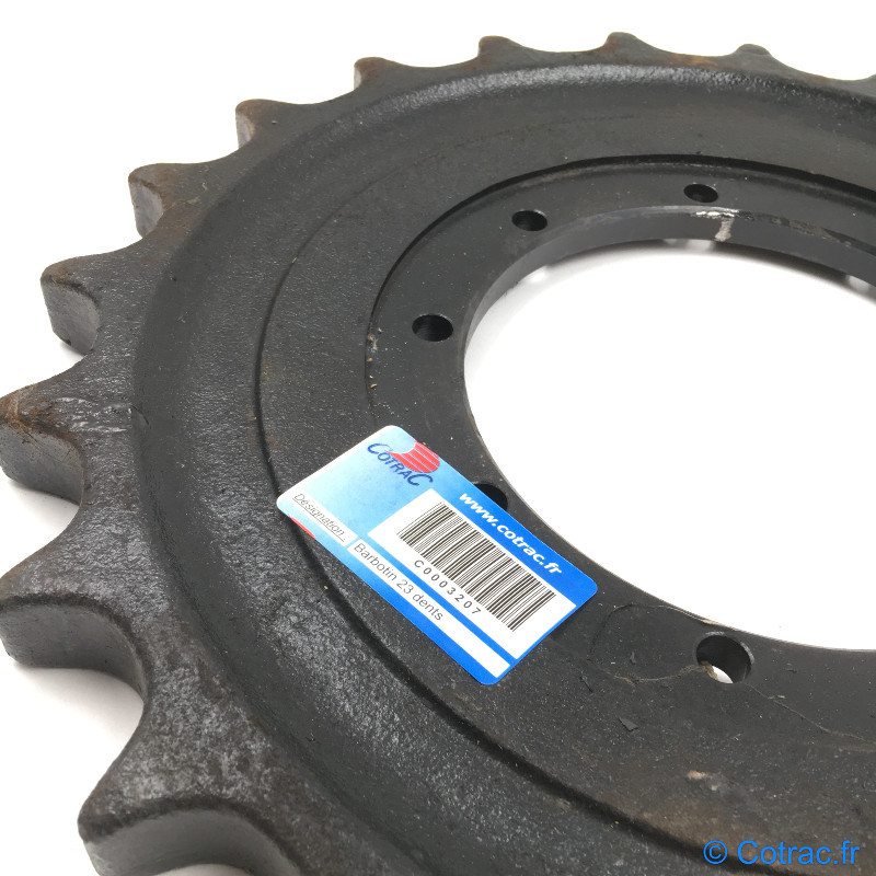Barbotin de Mini-pelle KOMATSU PC20 MRX Serie 1 10001-UP