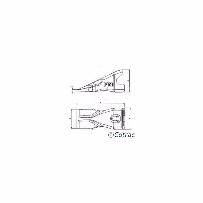 Dent ARDEN P301 - Plan