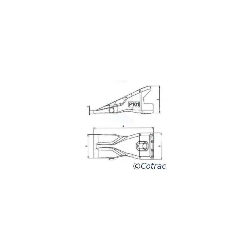 Dent ARDEN P401 - Plan
