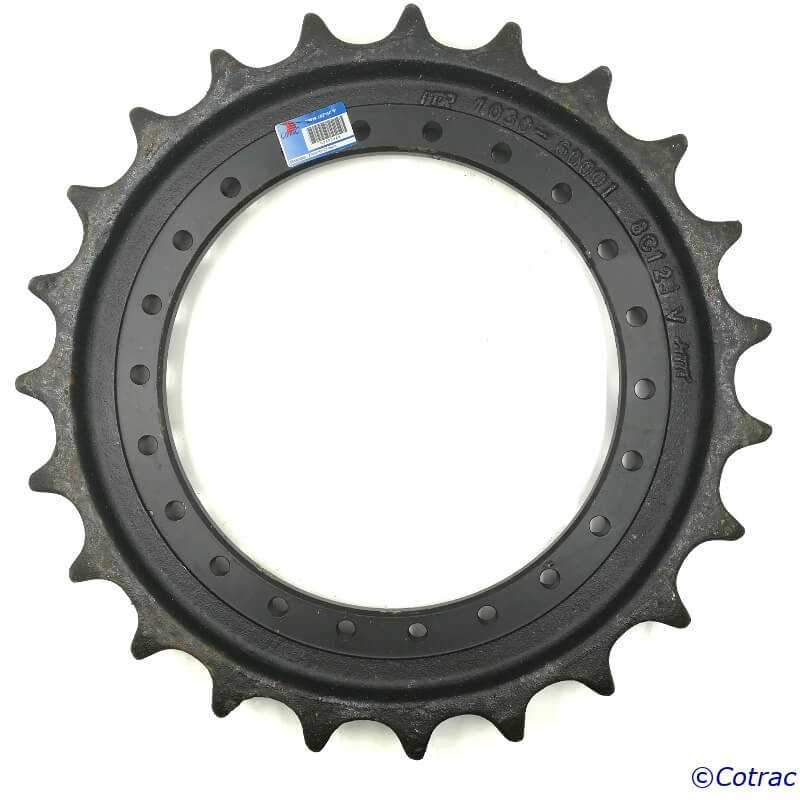 Barbotin de Pelleteuse HYUNDAI R180 LC Serie 7A 1-85