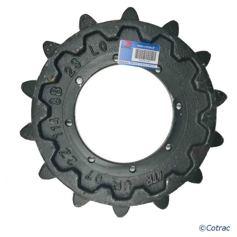 Barbotin de Mini-pelle IMEF HE16 S
