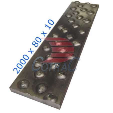 Acier de Blindage Billés 2000 x 80 x 10