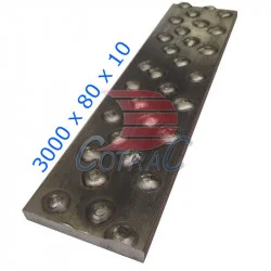 Acier de Blindage Billés 3000 x 80 x 10