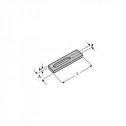 Clavette 011S pour Dent 411F