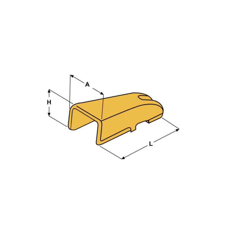 Porte-dent pour BOFORS 4046796