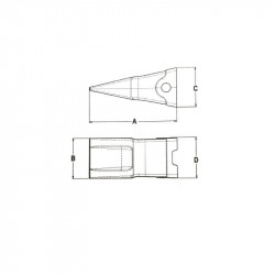 Dent Daewoo-Doosan 2713-1221