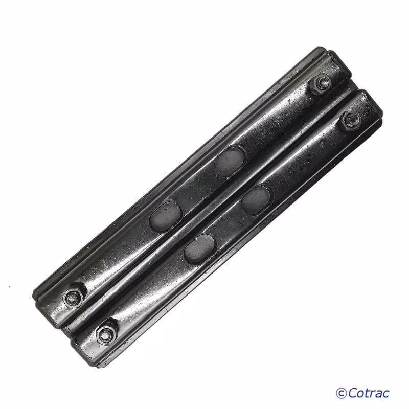 Surpatin caoutchouc Bolt on largeur 500 mm / pas de 171 mm