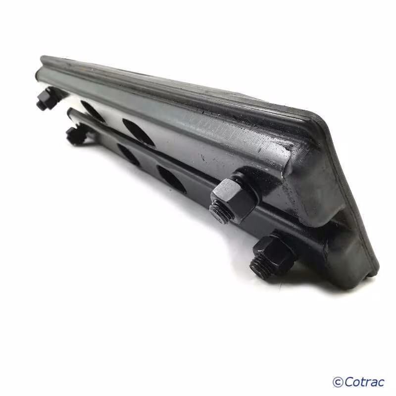 Surpatin caoutchouc Bolt on largeur 500 mm / pas de 171 mm