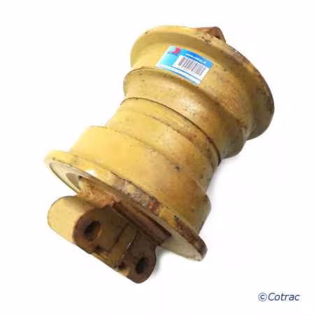 Galet inférieur simple flasque de Pousseur CASE 1550 LT