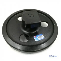 Roue folle avec paliers double trous