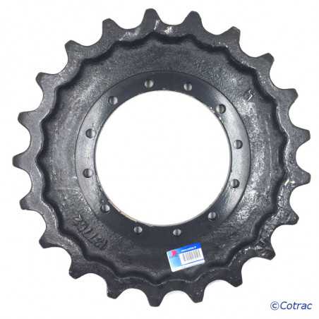 Barbotin pour mini pelle Takeuchi TB175 TB80FR TB180FR Barbotin pour mini pelle Takeuchi TB175 TB80FR TB180FR