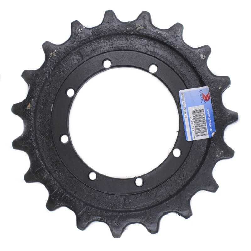 Barbotin de Mini-pelle HANIX H15 B 2