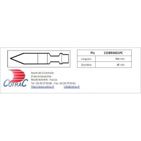 Pic marteau BRH IMI-IDROMECC.MODERNA IMI 85