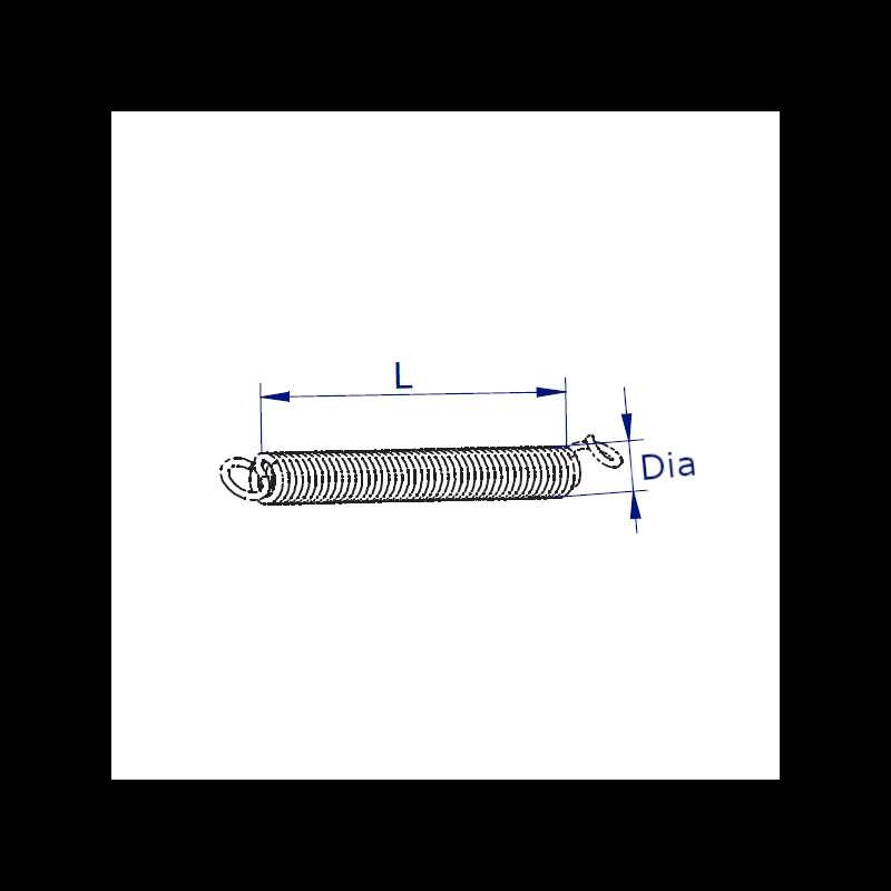 Lot de 2 ressorts pour Klac Module C