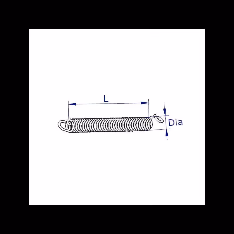 Lot de 2 ressorts pour Klac Module D
