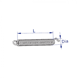 Lot de 2 ressorts pour Klac Module F