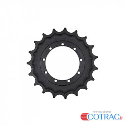 Barbotin de Mini-pelle KOMATSU PC15 R STEEL 8