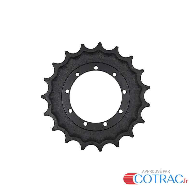 Barbotin de Mini-pelle KOMATSU PC15 R STEEL 8