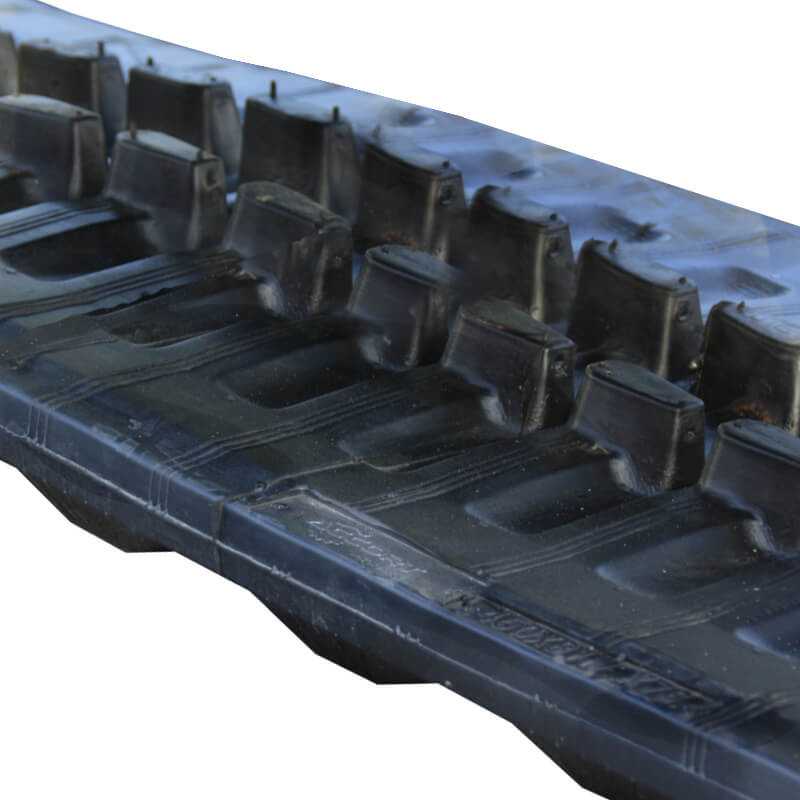 Chenille caoutchouc BOBCAT E80 (CAOUT. OEM) - 450x81Wx76