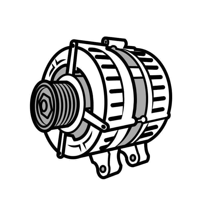 Alternateur pour CATERPILLAR 302.5