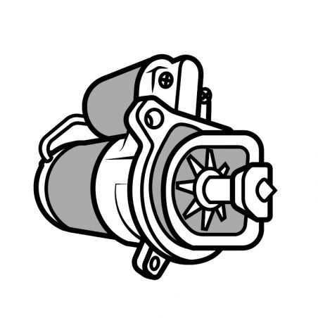 Démarreur pour KUBOTA KX61-2