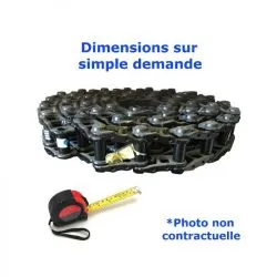 Chaîne acier nue de Chargeur CASE 850 LOADER-5 ROLLERS