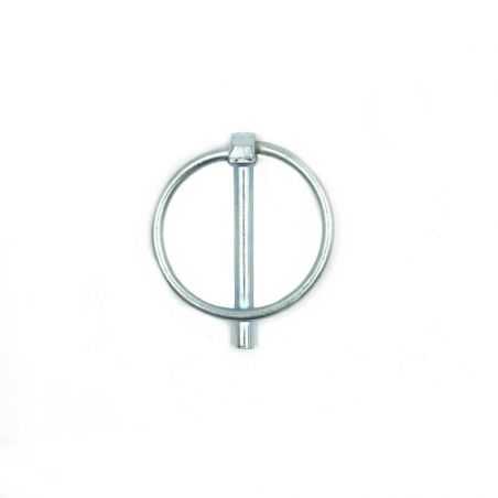 Goupille Clips zingué blanc (Ø 4,5mm)