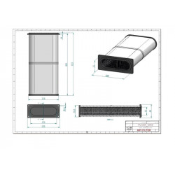 Filtre à air ASR985800AG022