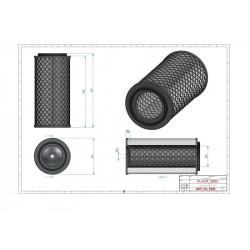 Filtre à air ASR989201AG043