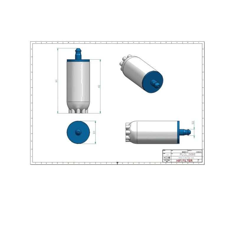 Filtre à essence BE4034
