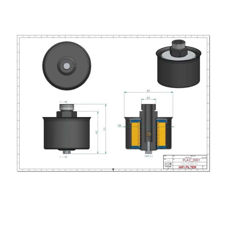 Filtre d'aération FS108