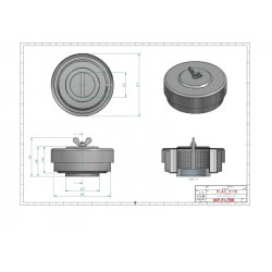 Filtre d'aération FS233