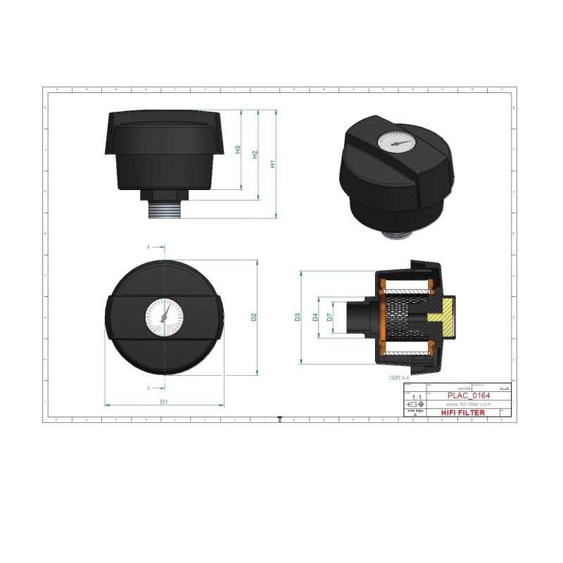 Filtre d'aération FS260