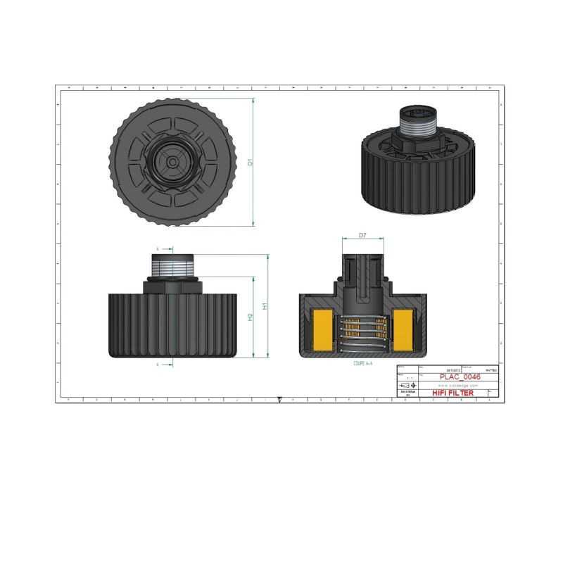 Filtre d'aération FS278