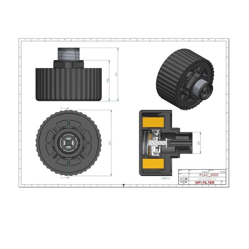 Filtre d'aération FS344