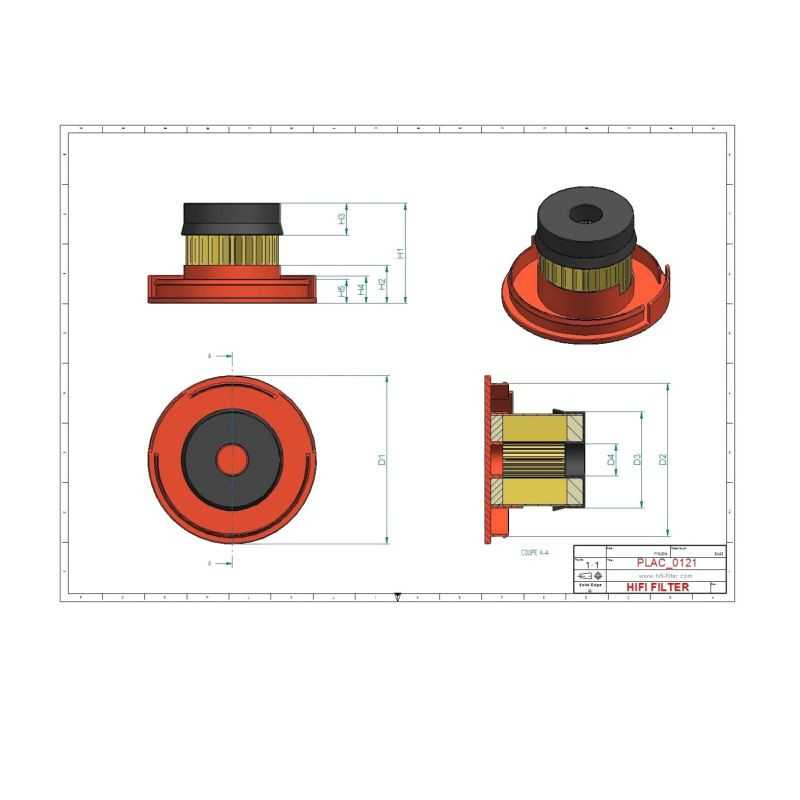 Filtre d'aération L1-0503-03