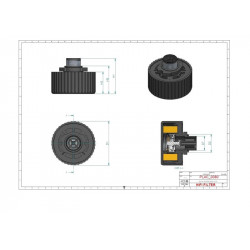 Filtre d'aération L1-0807-61